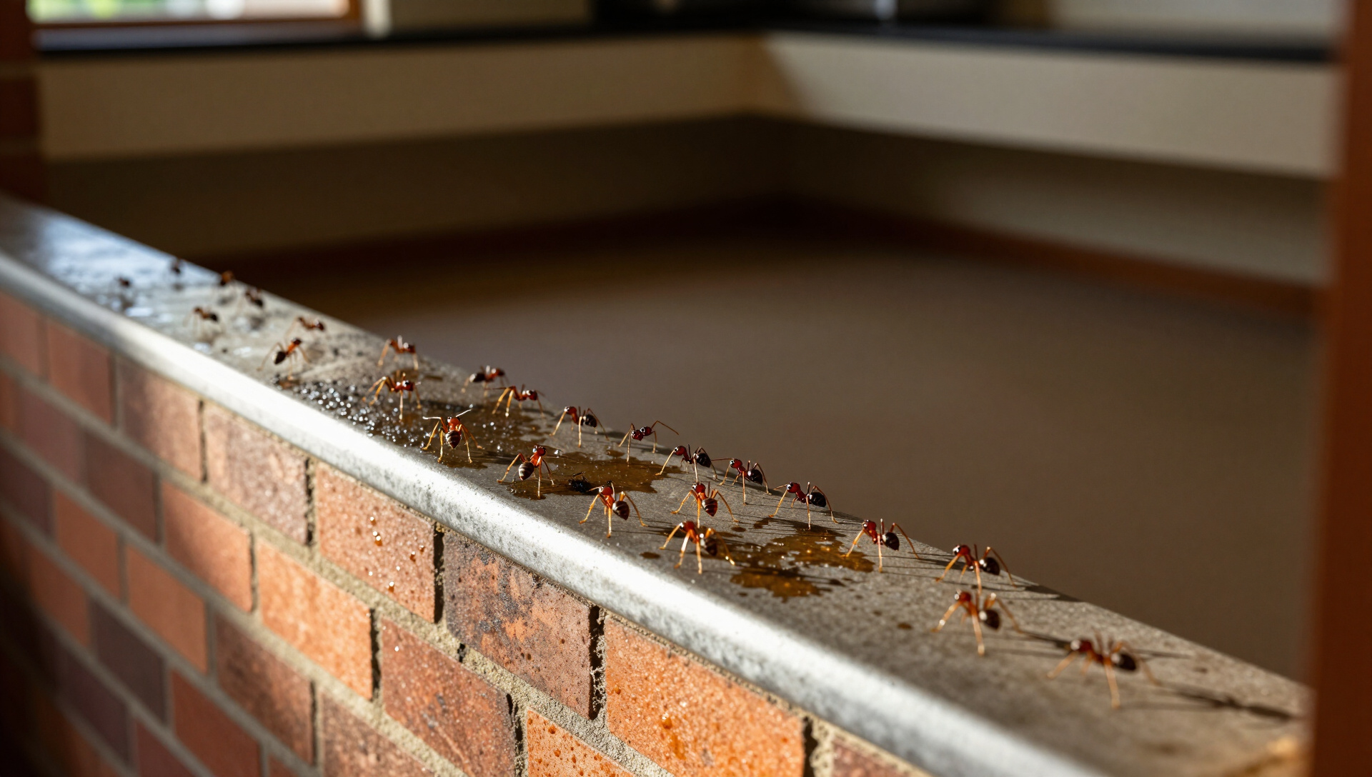Ant Control in Waterfall